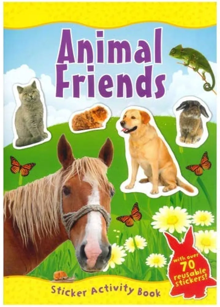 Animal Friends Sticker Activity Book