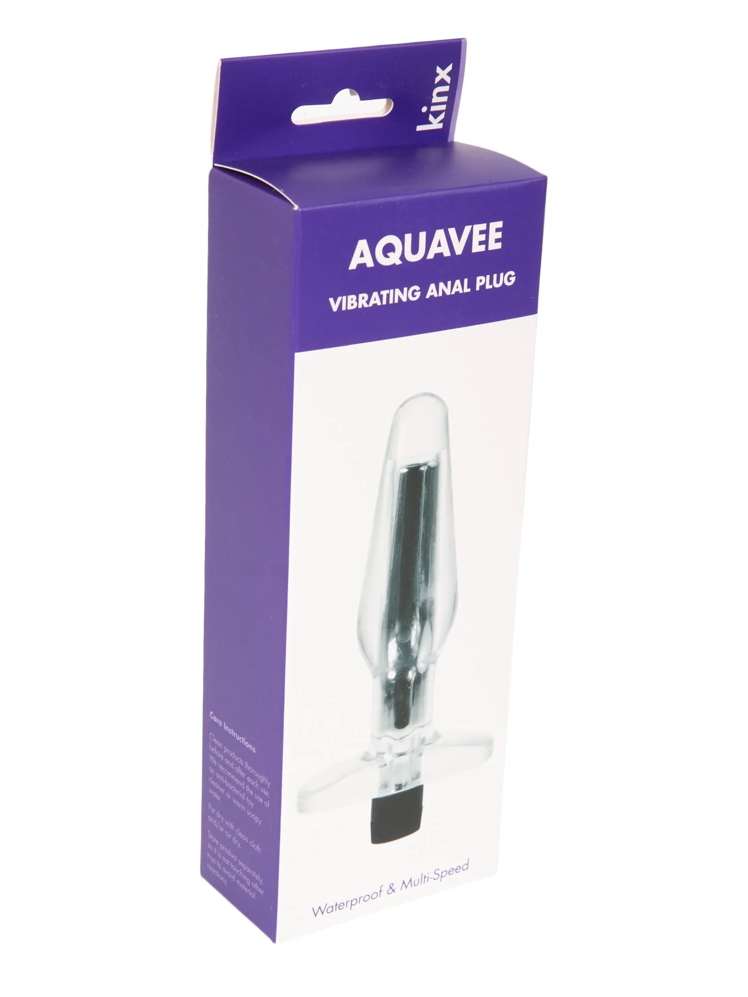 Aquavee Vibrating Butt Plug