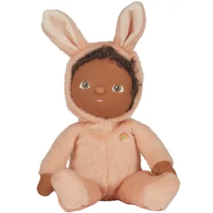 Babs Bunny Dinky Dinkum Fluffle Family Doll in Apricot by Olli Ella