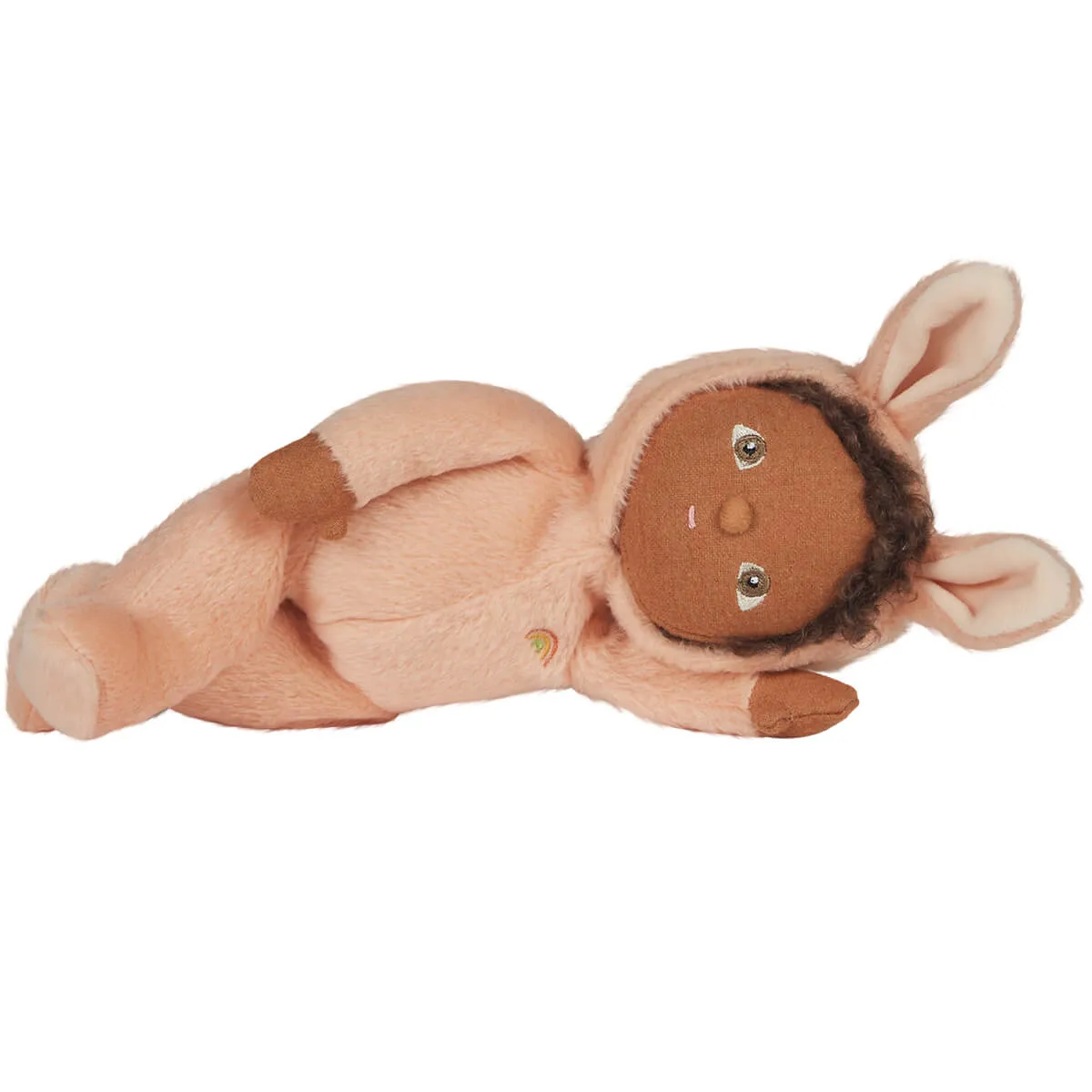 Babs Bunny Dinky Dinkum Fluffle Family Doll in Apricot by Olli Ella