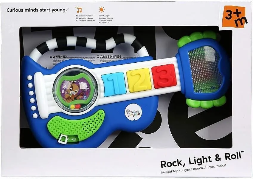 Baby Einstein Rock, Light & Roll Baby Toy Guitar