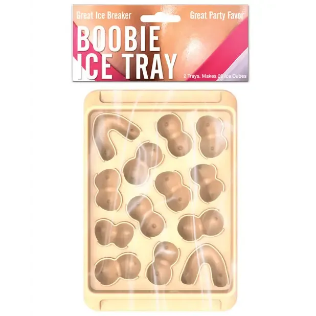 Boobie Ice Cube Tray Asst Boobie Shapes