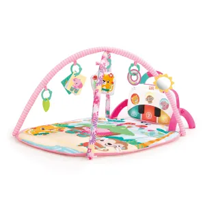 Bright Starts 4-in-1 Groovin Kicks Piano & Drum Baby Play Gym, Floral Fiesta