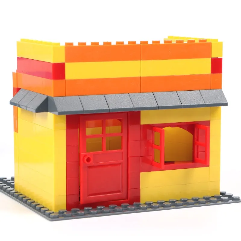 Build a City with 102pc DIY Building Bricks for Kids