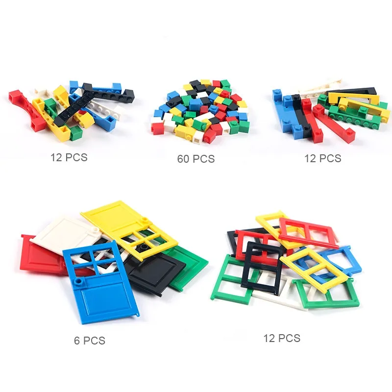 Build a City with 102pc DIY Building Bricks for Kids