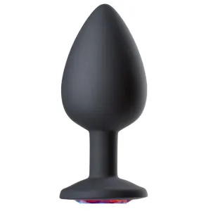 Cloud 9 Novelties Gems Jeweled Silicone Anal Plug  - Large