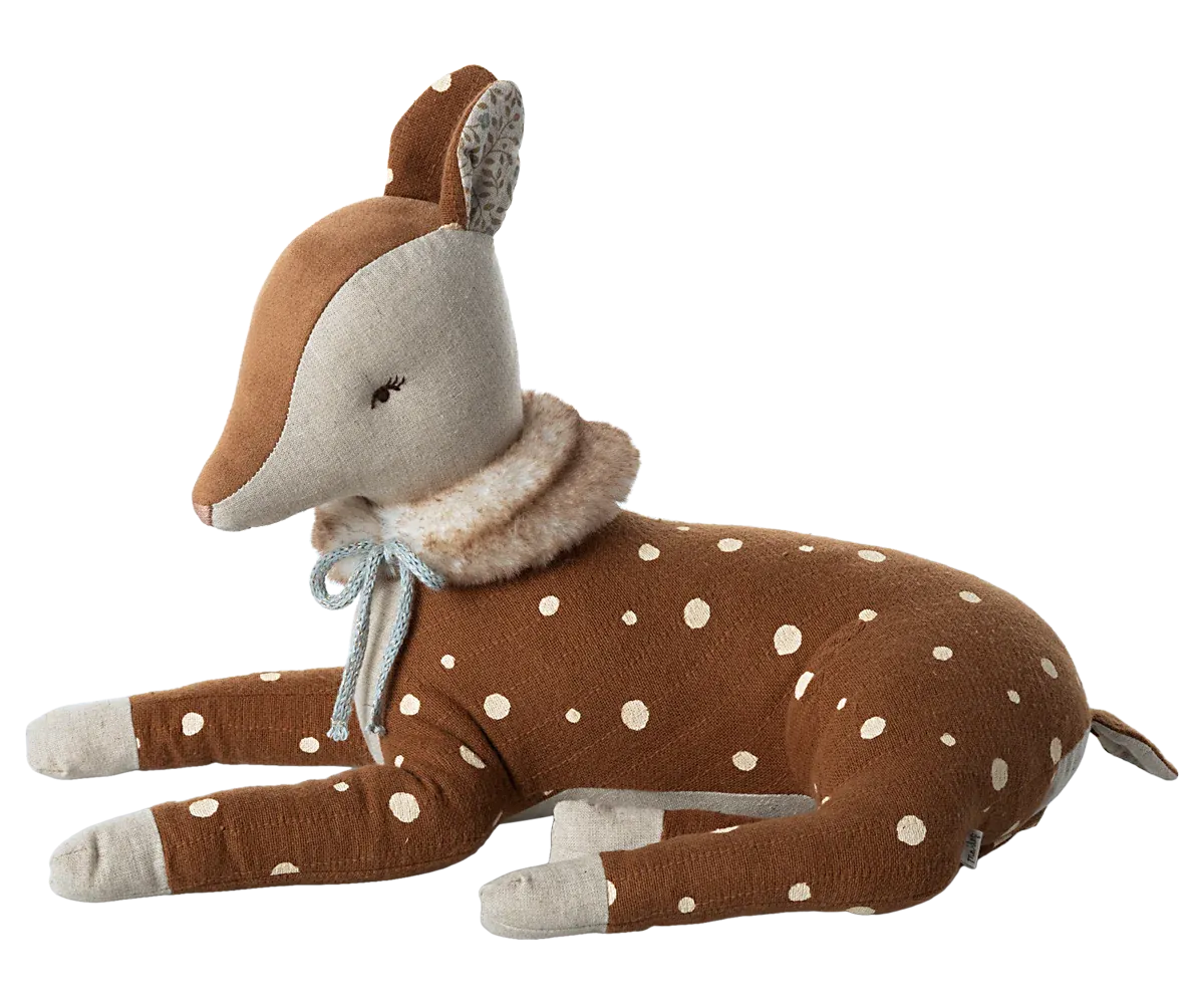 Cozy Bambi Deer | Mint Scarf