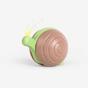 Curatepet Wicked Snail-Brown/Green Interactive Cat Toy