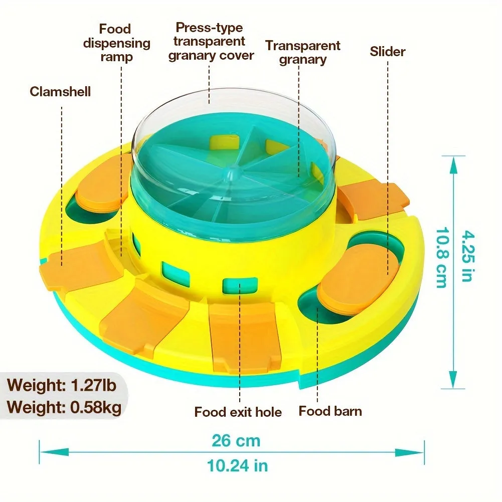Enhance Your Dogs IQ with Interactive Treat Dispenser