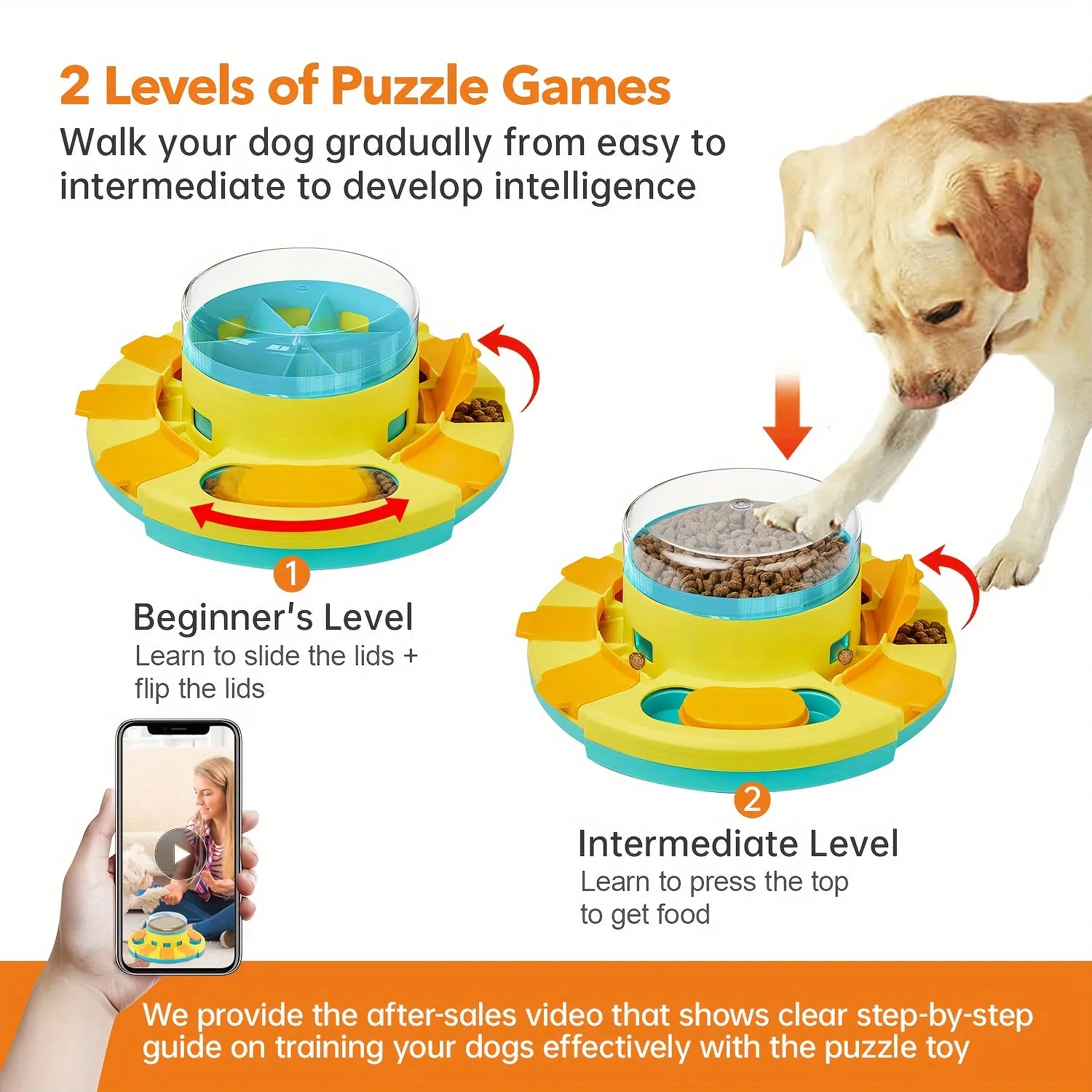 Enhance Your Dogs IQ with Interactive Treat Dispenser