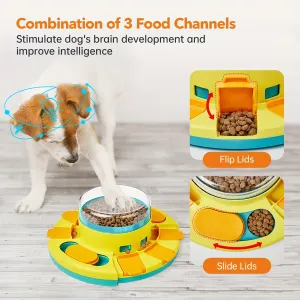 Enhance Your Dogs IQ with Interactive Treat Dispenser