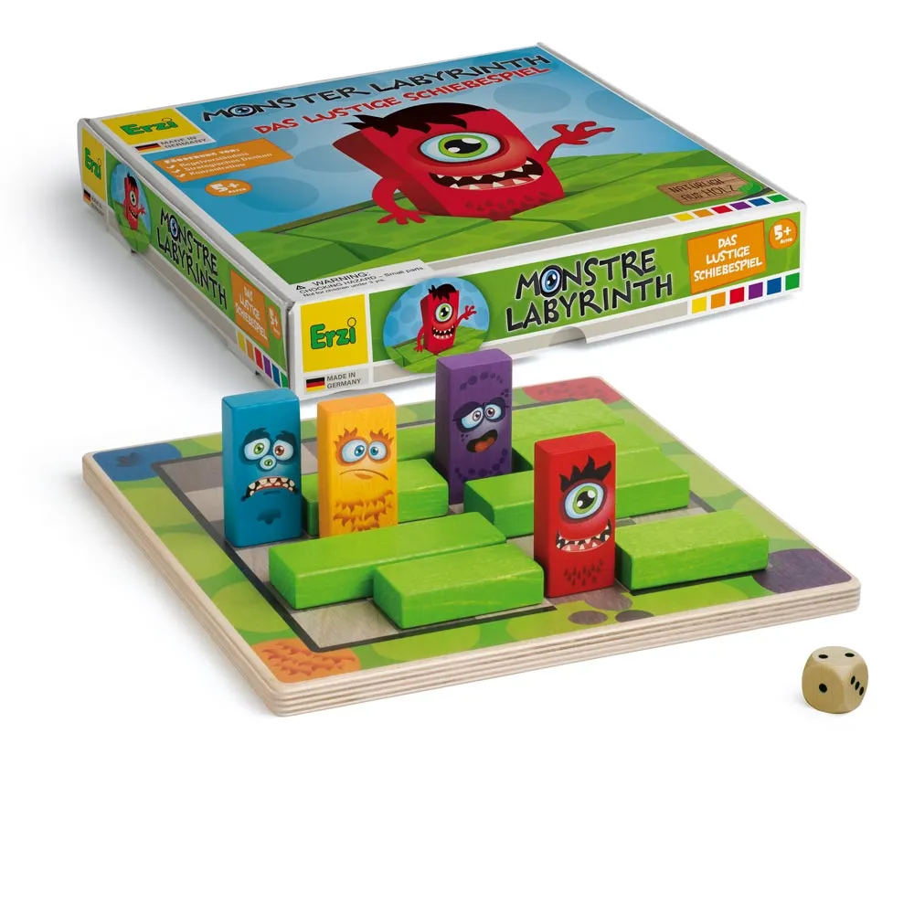 Erzi Monster Labyrinth Game