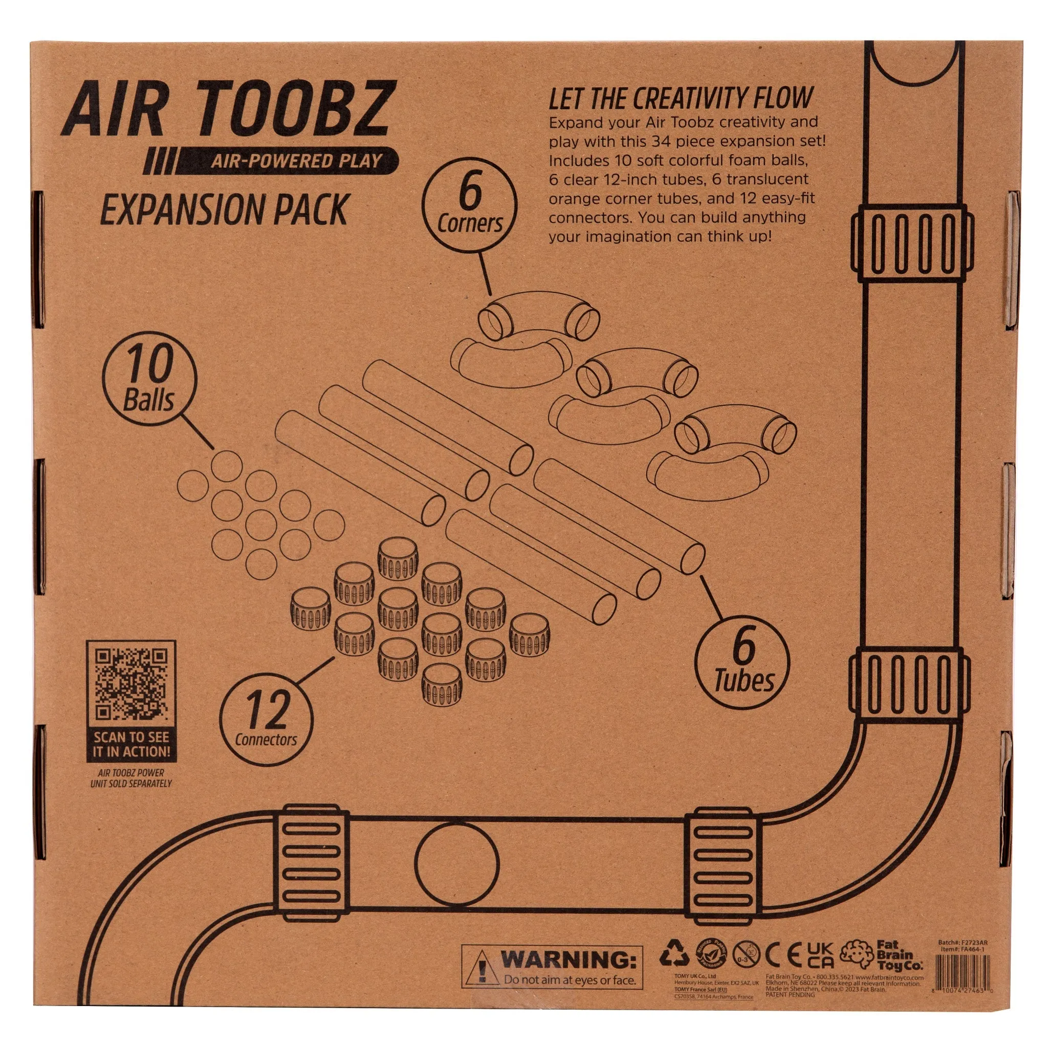 Fat Brain Toys Air Toobz Expansion Pack