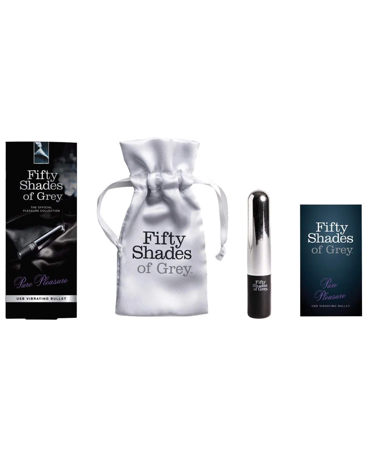 Fifty Shades of Grey Pure Pleasure USB Vibrating Bullet