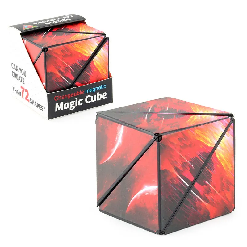 Geometric Magnetic Transforming Puzzle Cube, TO0073