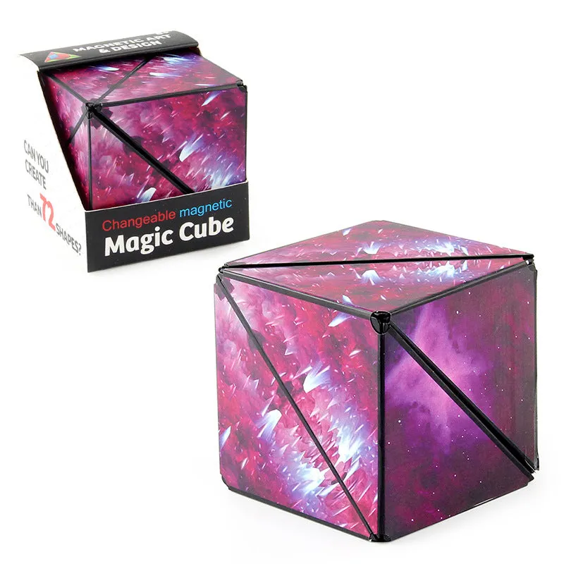 Geometric Magnetic Transforming Puzzle Cube, TO0073