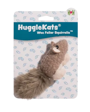 HuggleKats® Wee Fellar Squirrelie Catnip Cat Toy