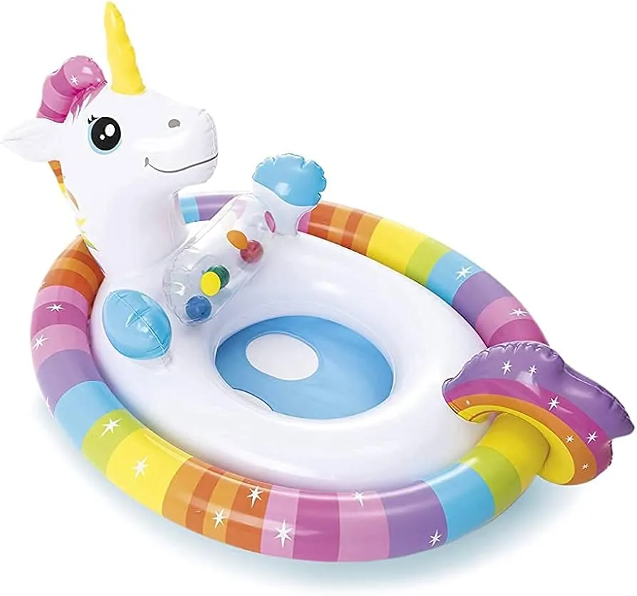 Intex Unicorn Pool Rider See-Me-Sit