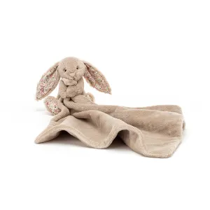 Jellycat Blossom Bea Beige Bunny Soother - Personalisation Available