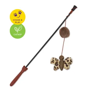 Kazoo Butterfly Wand Cat Toy