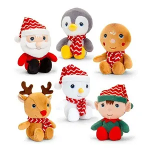 Keeleco 20cm Christmas Beanie Pals (Choice of 6)