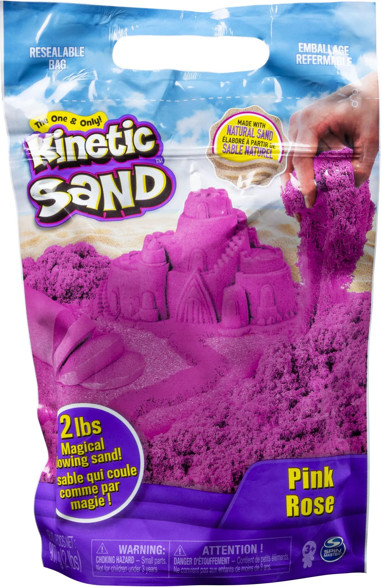 Kinetic Sand 2lb Colour Sand Bag Assorted