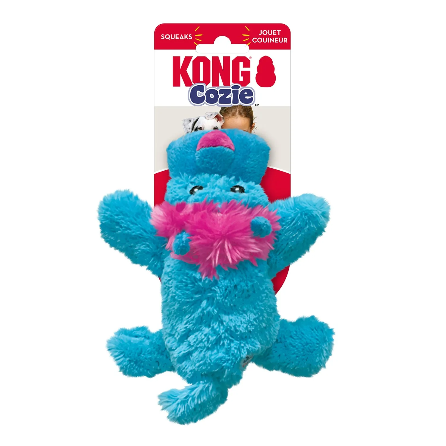 KONG Cozie King Lion Dog Toy