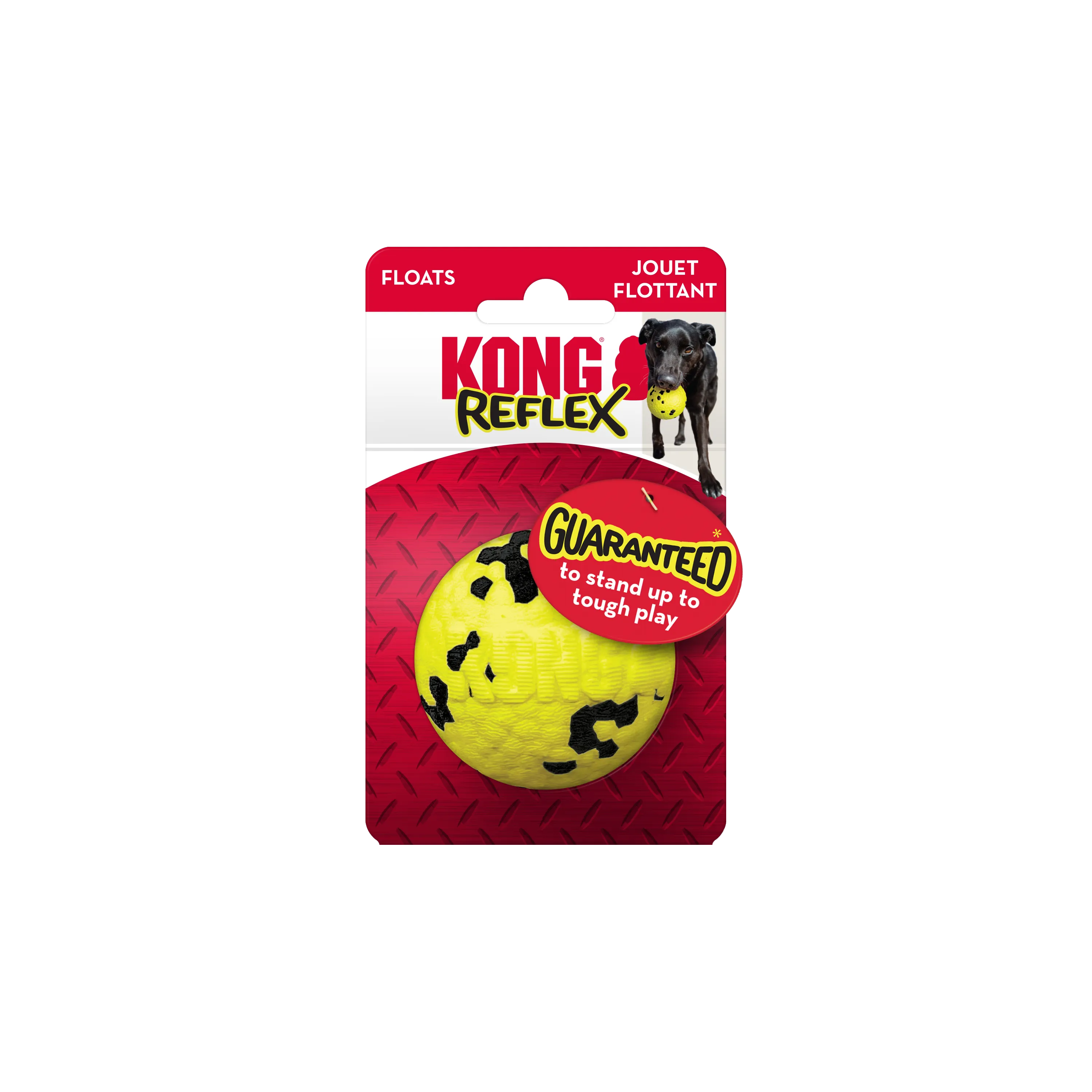 KONG Reflex Ball’s Ball Dog Toy (Large)