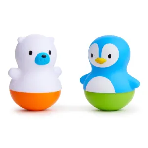 Munchkin Bath Bobbers - Polar Bear and Penguin