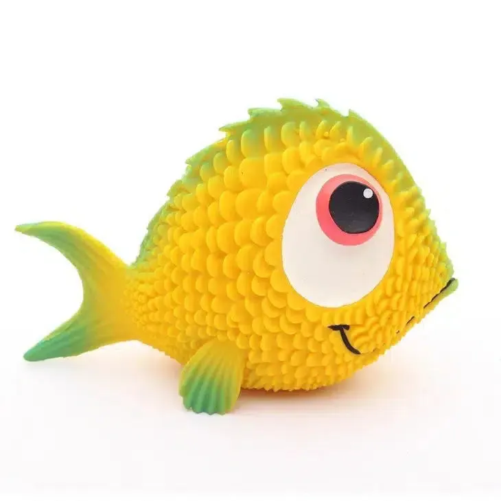 Natural Rubber Toy - Flora The Fish (Fully Sealed)