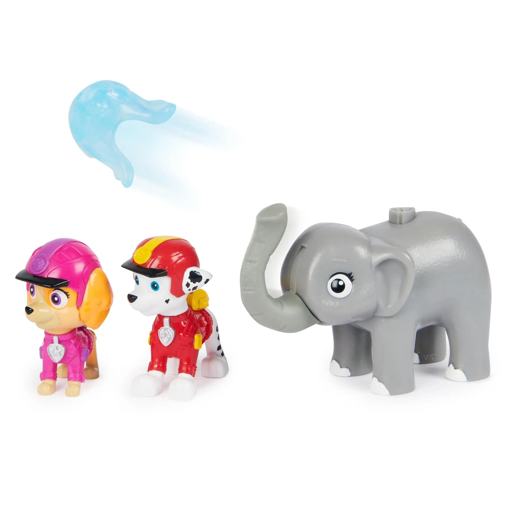 PAW Patrol Jungle Hero Pups Figure Set - Marshall, Skye & Elephant