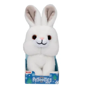 Petooties 4 Inch Wintry Friends White Hare