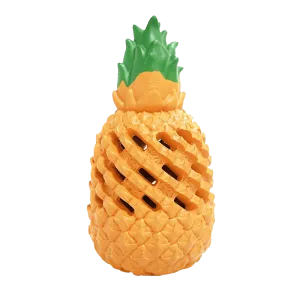 PETOPIA Ultra Tough Dog Toy Pawsome Pineapple Mini for Puppy Small Dogs