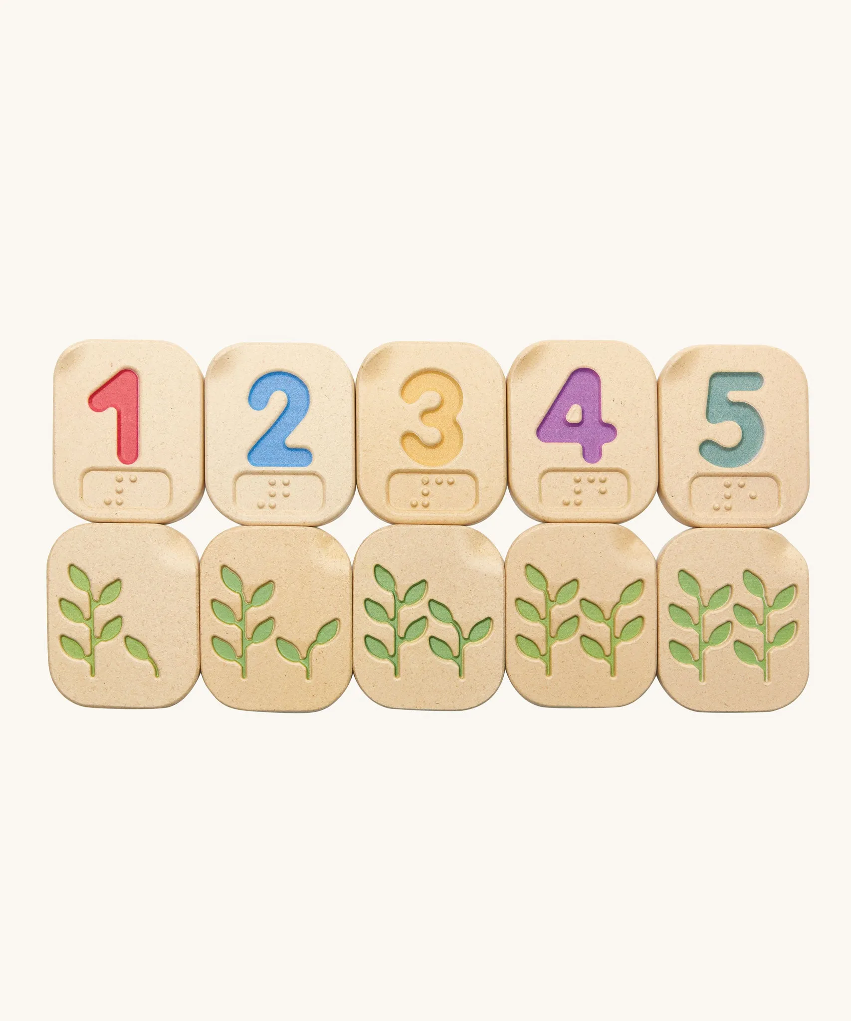 PlanToys Braille Numbers 1-10