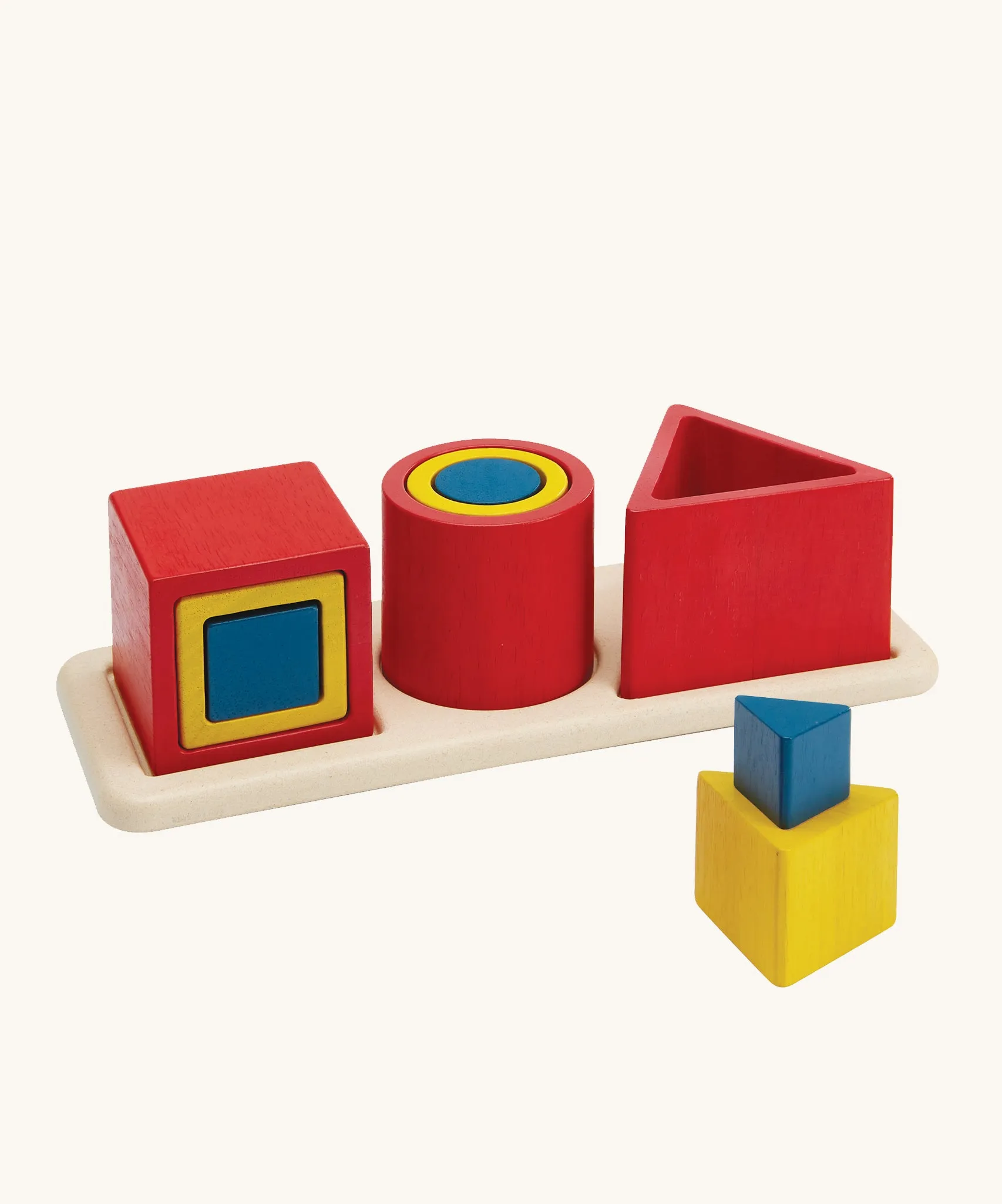 PlanToys Matching & Nesting Shapes Puzzle