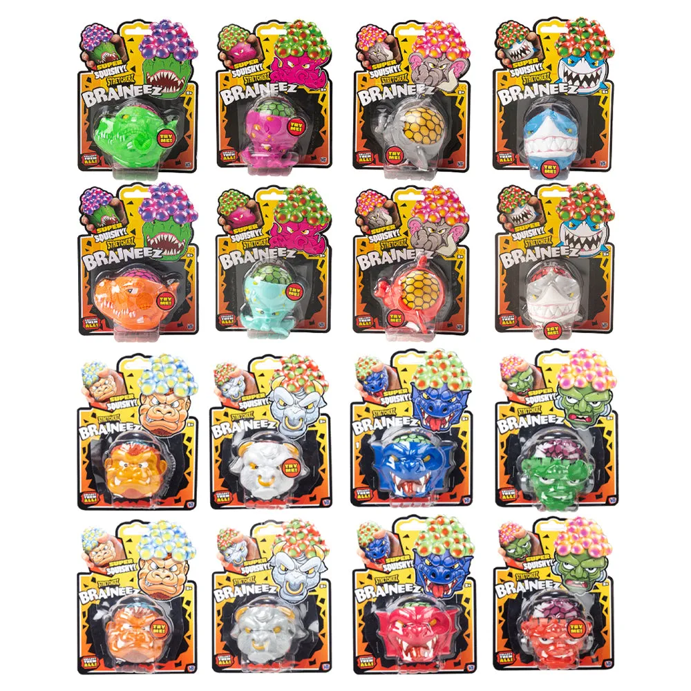 Stretcherz Braineez Super Squishy Monster Ball Toy