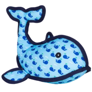 The Worthy Dog Squirt the Whale Dog Toy