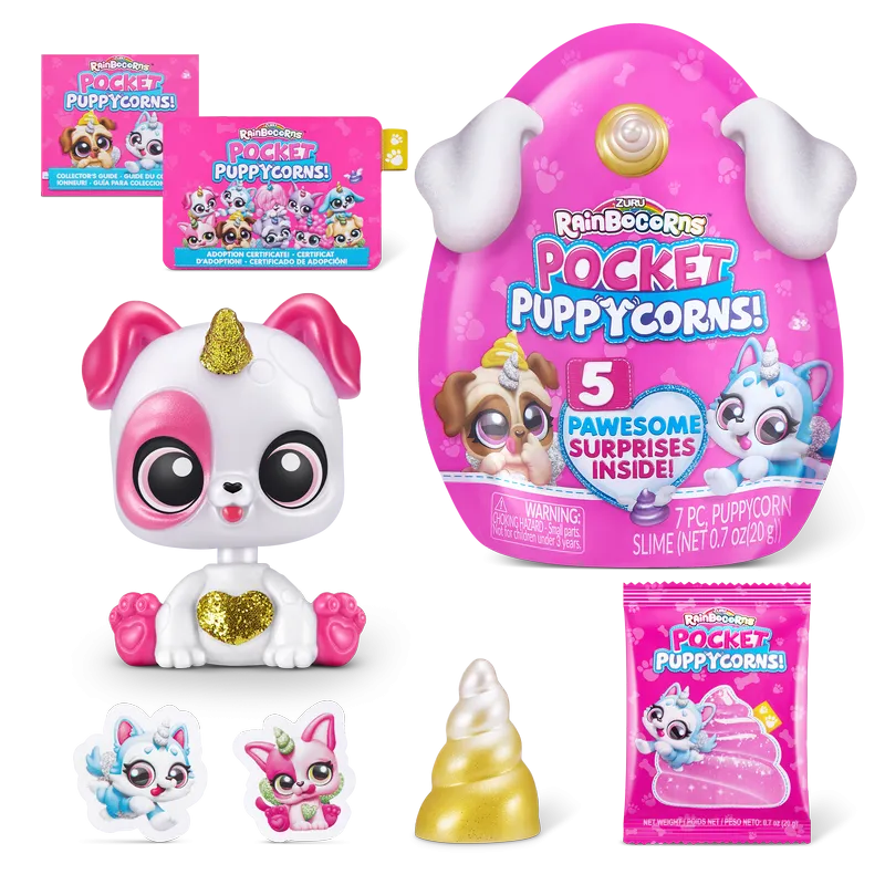 ZURU Rainbocorns Pocket Puppycorn Surprise Assorted Styles